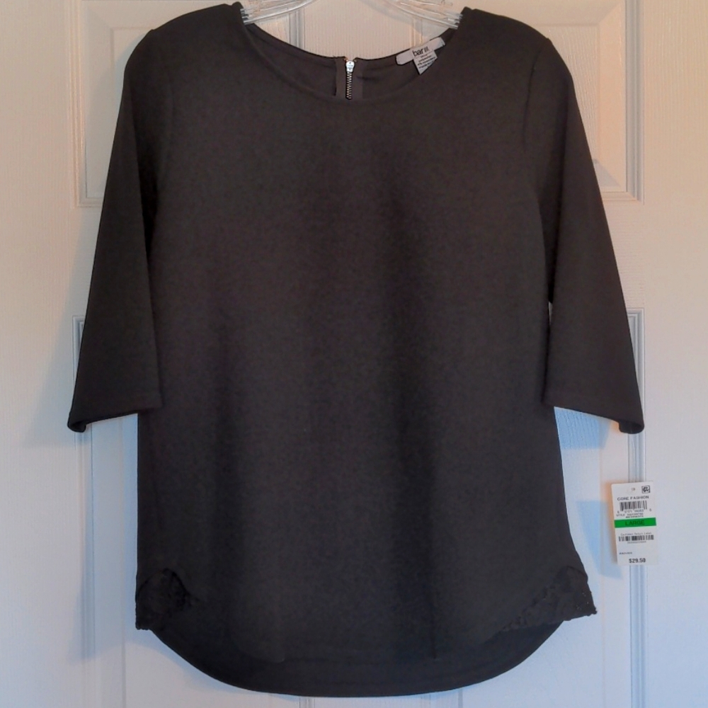 Bar III quarter sleeve blouse